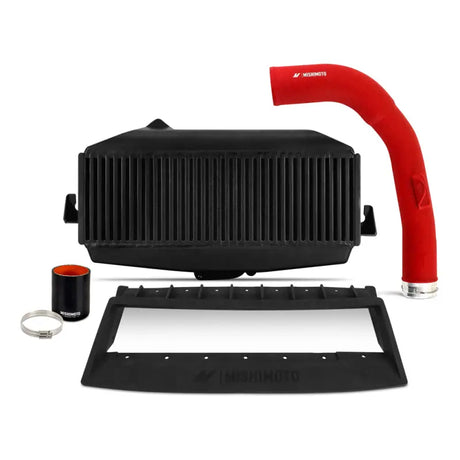 Mishimoto 22 + WRX TMIC Kit Black Core Red Pipes - Truck & Automotive