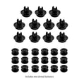 Mishimoto 22 + WRX TMIC Kit Black Core Red Pipes - Truck & Automotive