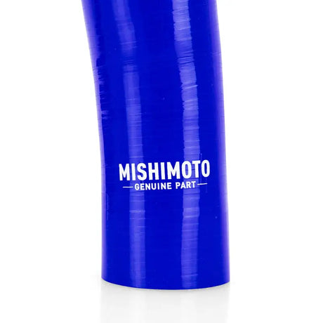 Blue Mishimoto silicone radiator hose for Land Cruiser 92-97 4.5L I6 engine