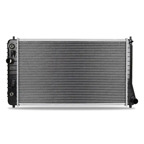 Automotive radiator with black plastic tanks for Chevrolet Cavalier Mishimoto replacement radiator