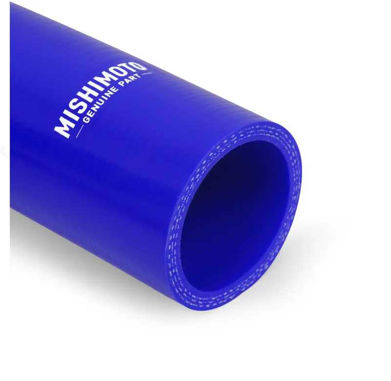 Blue silicone radiator hose from Mishimoto 97-04 Ford F-150 radiator hose kit