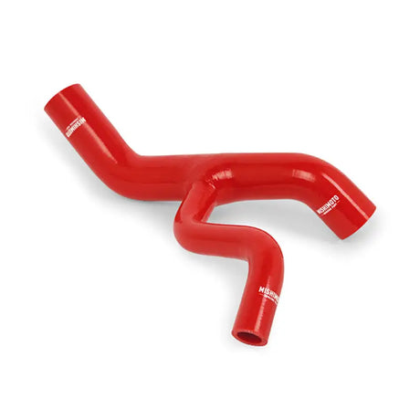 Red silicone radiator hose from Mishimoto 97-04 Ford F-150 hose kit for coolant flow
