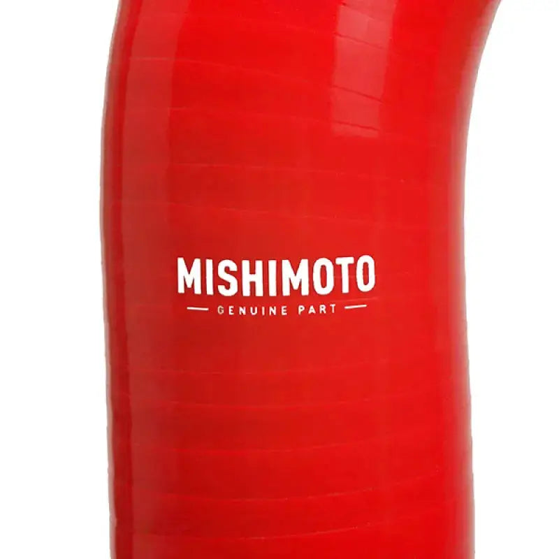 Red silicone hose from Mishimoto Subaru Impreza 99-01 red silicone hose kit