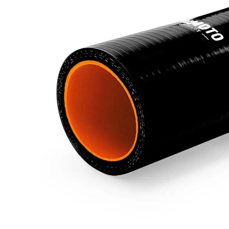 Black silicone hose with orange interior from Mishimoto Chevrolet Silverado silicone hose kit