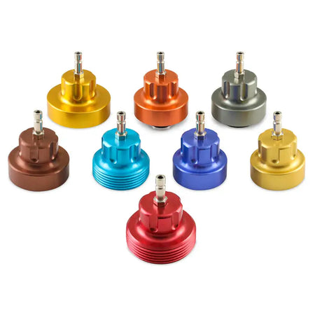 Mishimoto Aluminum Cooling System Pressure Tester Kit - 14pc - Truck & Automotive