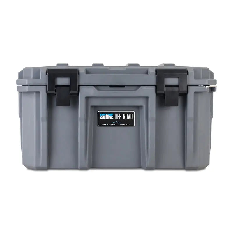 Gray plastic storage box hard case for Mishimoto Borne Off-Road 53QT