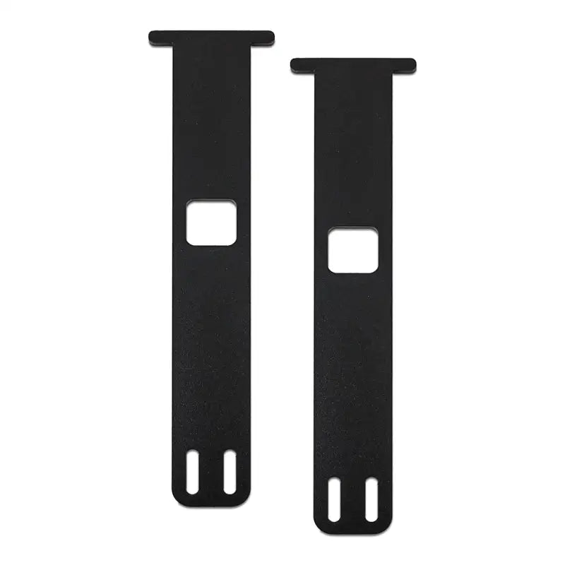 Black metal hard case mount brackets for Mishimoto Borne Off-Road Hard Case Set