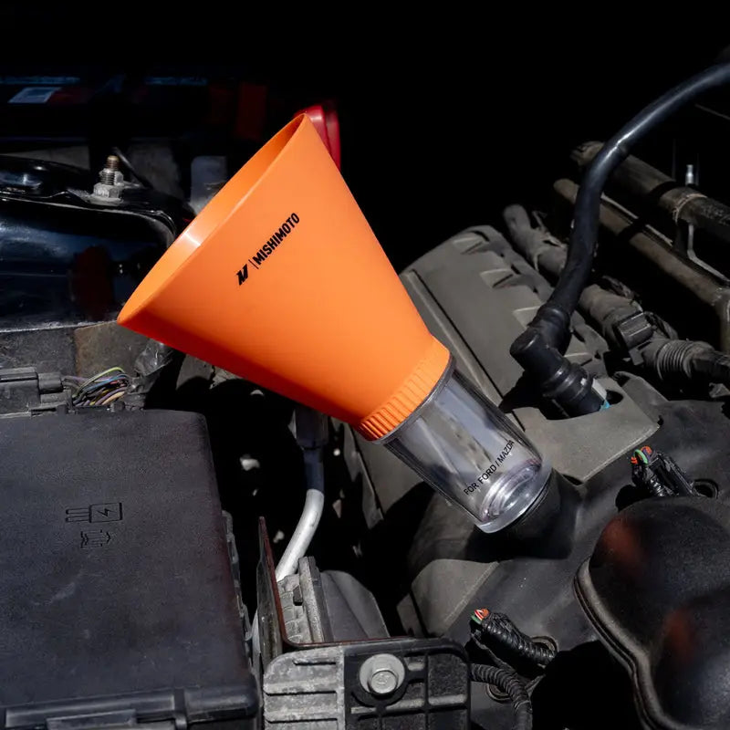 Mishimoto Screw On Oil Funnel Full Kit - Mishimoto