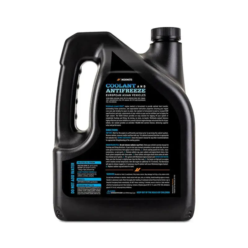 Mishimoto Liquid Chill EG Coolant European/Asian Vehicles Blue - Cooling