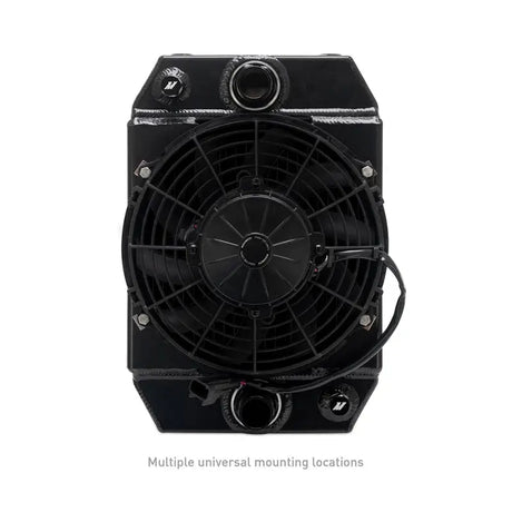 Mishimoto Universal Drag Race Performance Aluminum Radiator - Black - Mishimoto