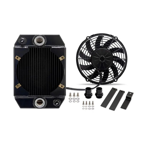 Mishimoto Universal Drag Race Performance Aluminum Radiator - Black - Mishimoto