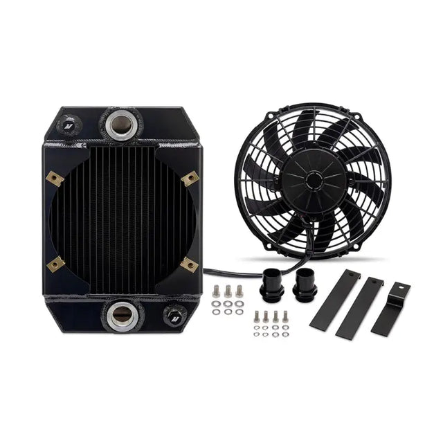 Mishimoto Universal Drag Race Performance Aluminum Radiator - Black - Mishimoto