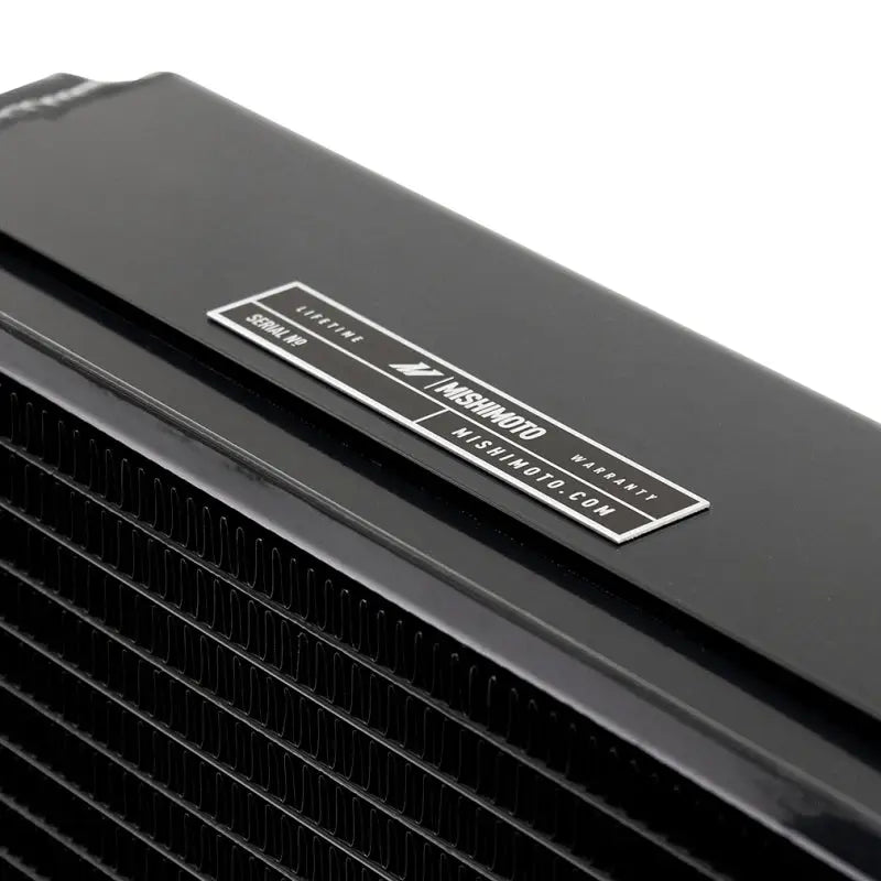 Mishimoto Universal Drag Race Performance Aluminum Radiator - Black - Mishimoto
