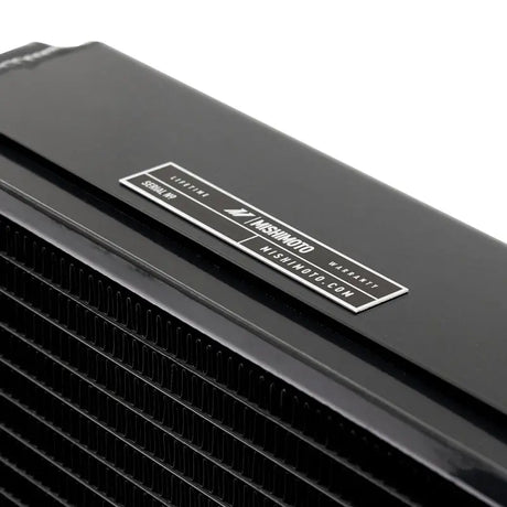 Mishimoto Universal Drag Race Performance Aluminum Radiator - Black - Mishimoto