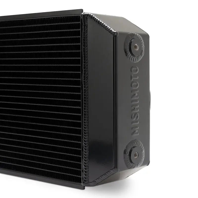 Mishimoto Universal Drag Race Performance Aluminum Radiator - Black - Mishimoto