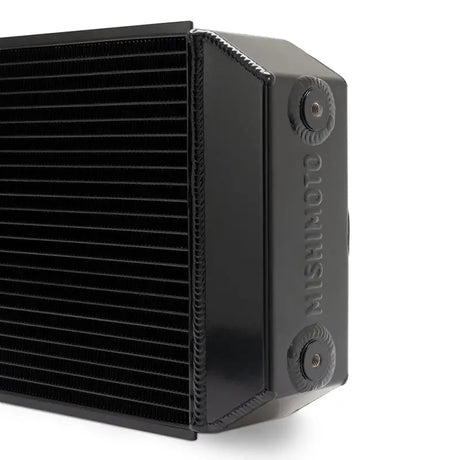 Mishimoto Universal Drag Race Performance Aluminum Radiator - Black - Mishimoto