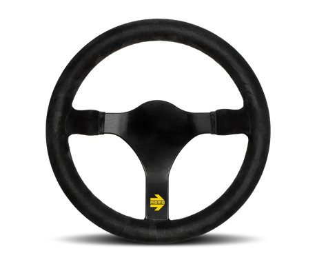 Momo MOD31 Steering Wheel 320 mm - Black Suede/Black Spokes