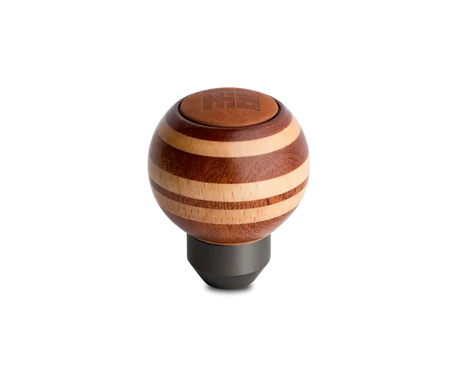 Striped wooden shift knob from Momo Targa Heritage Targa Heritage Shift collection