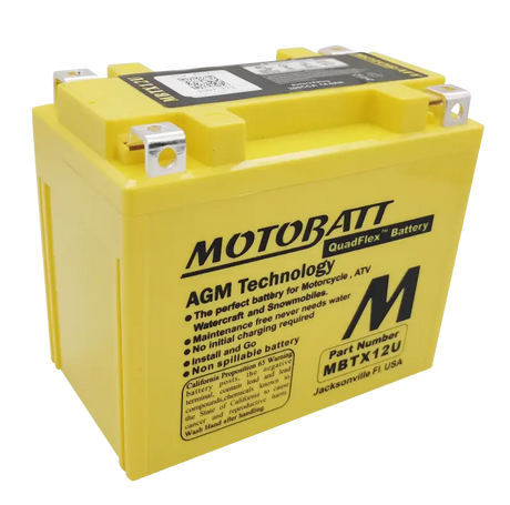 Battery Mbtx12u Sealed Factory Activated - MOTOBATT