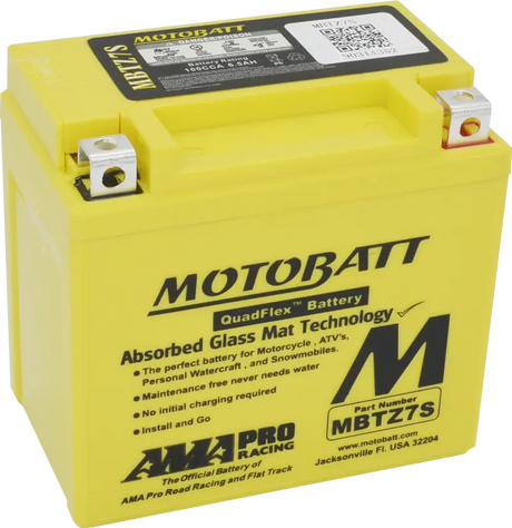 Battery Mbtz7s Sealed Factory Activated - MOTOBATT