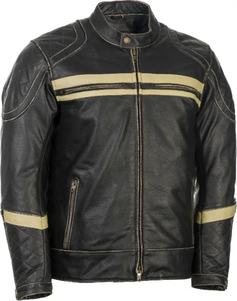 Motordrome Jacket Antique Black Md