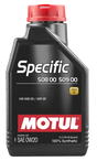 Motul 1L OEM Synthetic Engine Oil SPECIFIC 508 00 509 - 0W20 - Case of 12 - Truck & Automotive