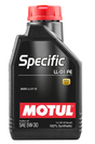 Motul 1L OEM Synthetic Engine Oil SPECIFIC LL-01 FE 5W30 - Case of 12 - Truck & Automotive