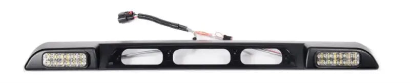 Black LED third brake light.