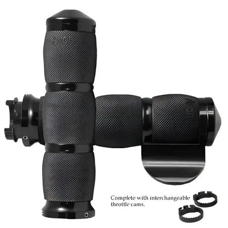 MT-AIR-90-AN-B Air Cushioned Grips W/Throttle BoSS 1" Black
