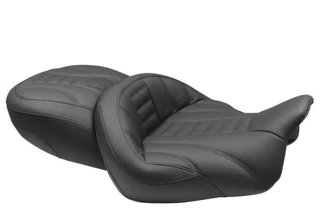 Mustang 15-21 Harley Freewheeler Super Touring Deluxe 1PC Seat - Black - 79598