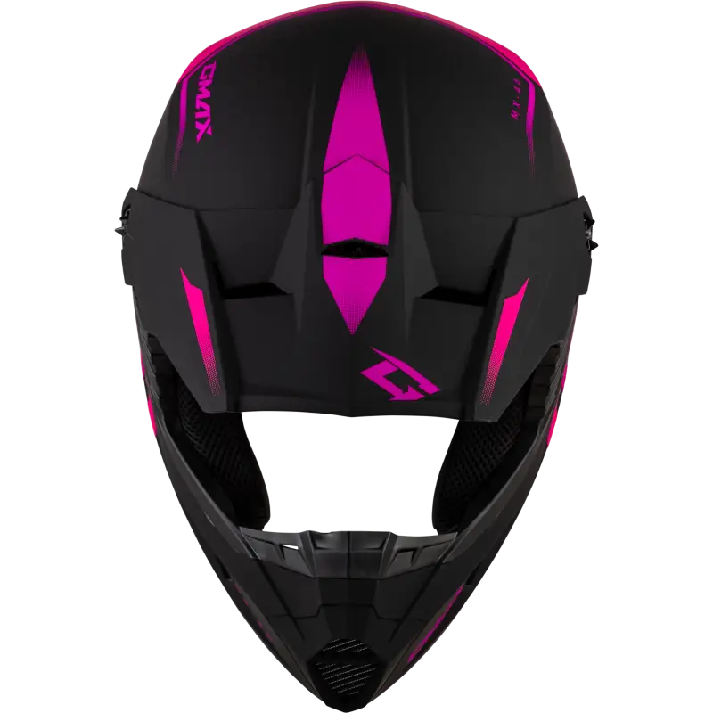 Mx 46 Compound Helmet Matte Black/Pink Sm