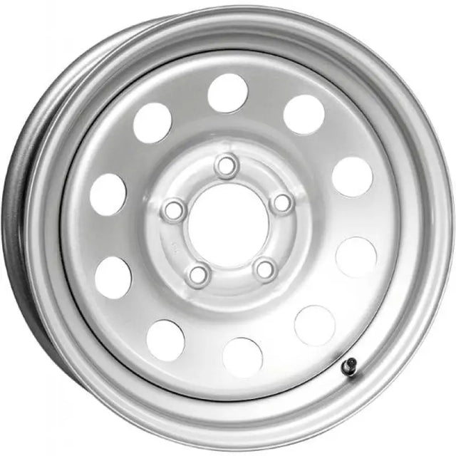MX550550SM1BX Taskmaster Steel - 15X5 5X5 Silver Mod Boxed - Trailer Wheel