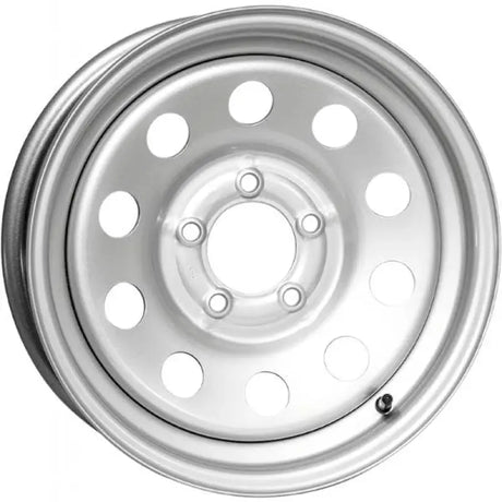 MX550550SM1BX Taskmaster Steel - 15X5 5X5 Silver Mod Boxed - Trailer Wheel