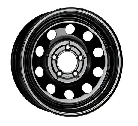 MX660865BMP3BX Taskmaster Steel - 16X6 8X6.5 Black Mod Heavy - Trailer Wheel