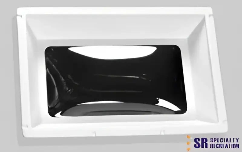White plastic tub filled with black liquid, perfect for N1830D S.Recreation Garnish-Clear