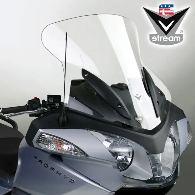 N20608 Vstream Touring Windscreen Clear - Fairing Mount V-Stream
