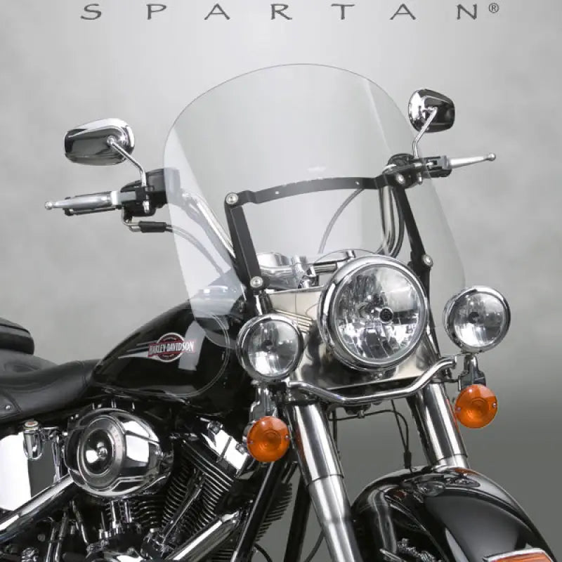 N21300 Spartan Windshield Clear Quick Release 17"