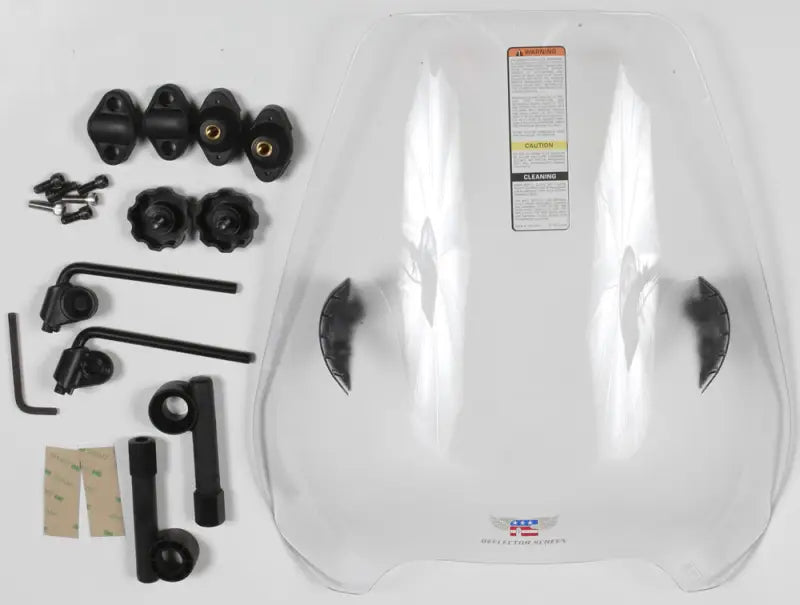 N25040 Deflector Screen Quickset Clr 7/8"