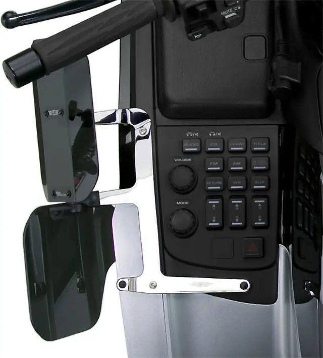 N5113 Wing Deflectors Fairing Mount Dark Smoke - Deflector