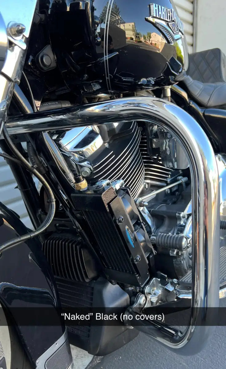 Naked Oil Cooler M8 Touring `17 23 Blk