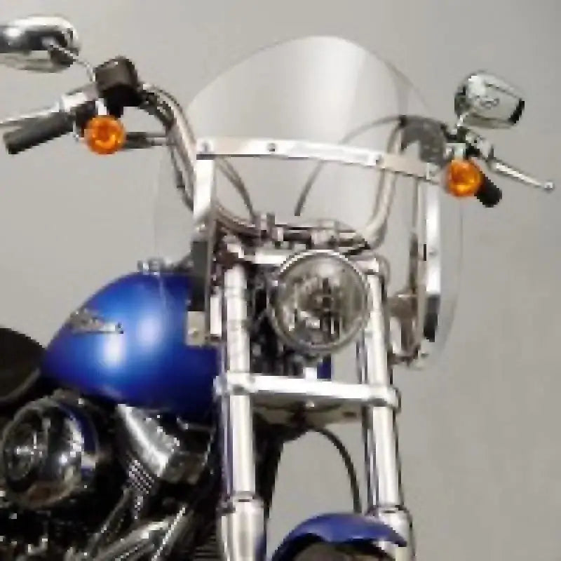 National Cycle 06-23 Harley Davidson FX Glide/Softail 49 mm. Switchblade Windshield Shorty-Clear - RV and Auto Parts
