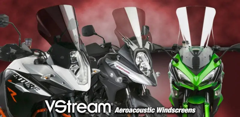 National Cycle N20322 Vstream Low Screen Dk Tint - Windshield/Windscreen