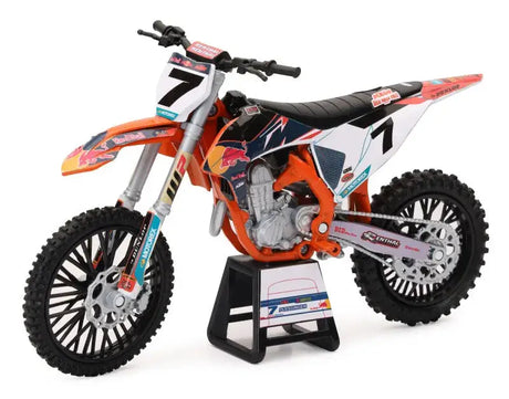 New Ray Toys KTM Red Bull 450SX-F (Aaron Plessinger #7)/ Scale - 1:12 - Apparel
