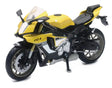 New Ray Toys Yamaha YZF-R1 Street Bike (Yellow)/ 1:12 - Apparel