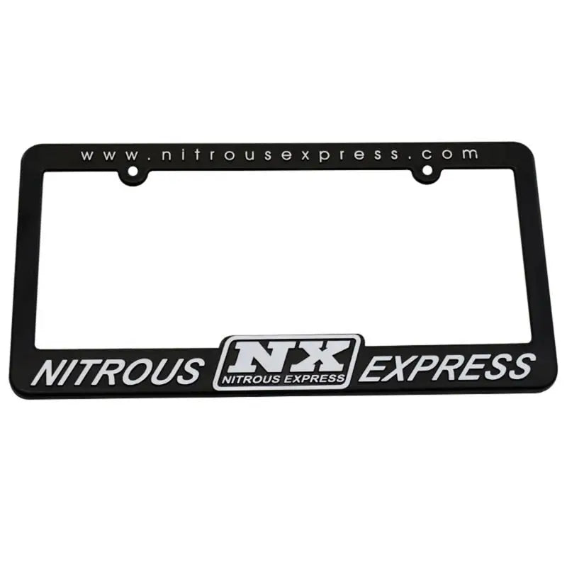 Nitrous Express License Plate Frame - Truck & Automotive