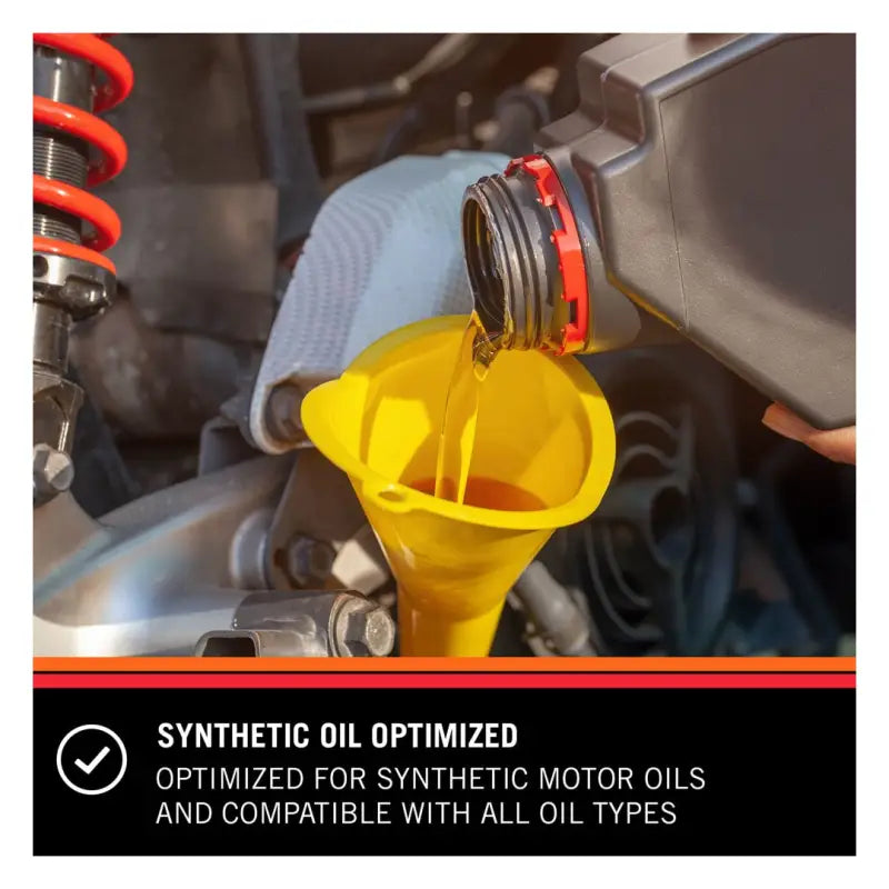 Oil Filter Canister Style; High Flow Premium Media; With Anti Drain Back Valve; Bypass 17 Millimeter Removal Nut; 2.563