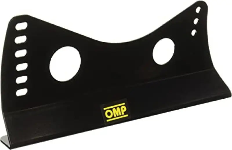 OMP Couple Of Seat Brackets With Lateral Attachments Steel Thick 3 mm Black - Truck & Automotive