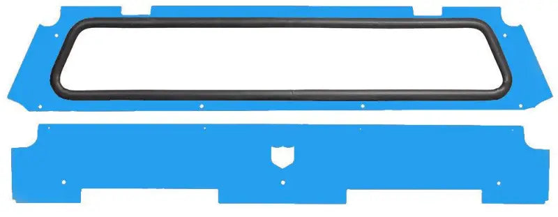 P141W461VB-689 Pro Armor Rear Windshield Voodoo Blue - RV and Auto Parts