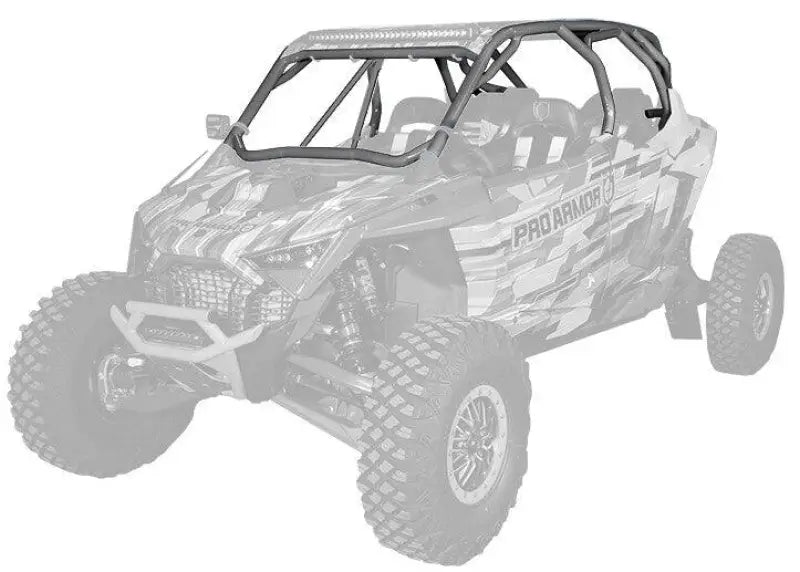 P2112C055TMM Pro Armor Pro R Mp Cage W/V Intrusion Titanium Matte Metallic - RV and Auto Parts