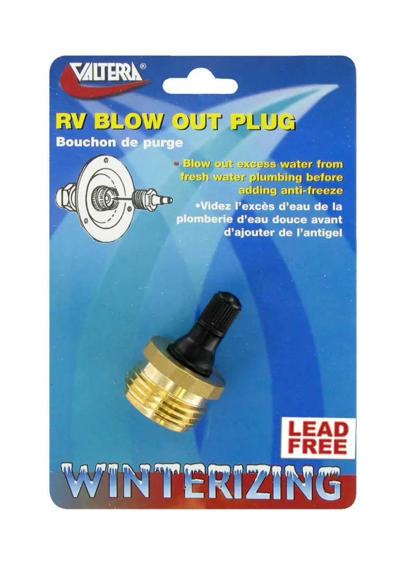 P23518LFVP Water System Blow Out Plug